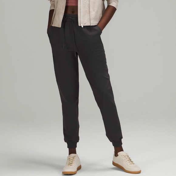 Lululemon Stretch High Rise Joggers Graphite Grey 4 - Picture 2 of 5